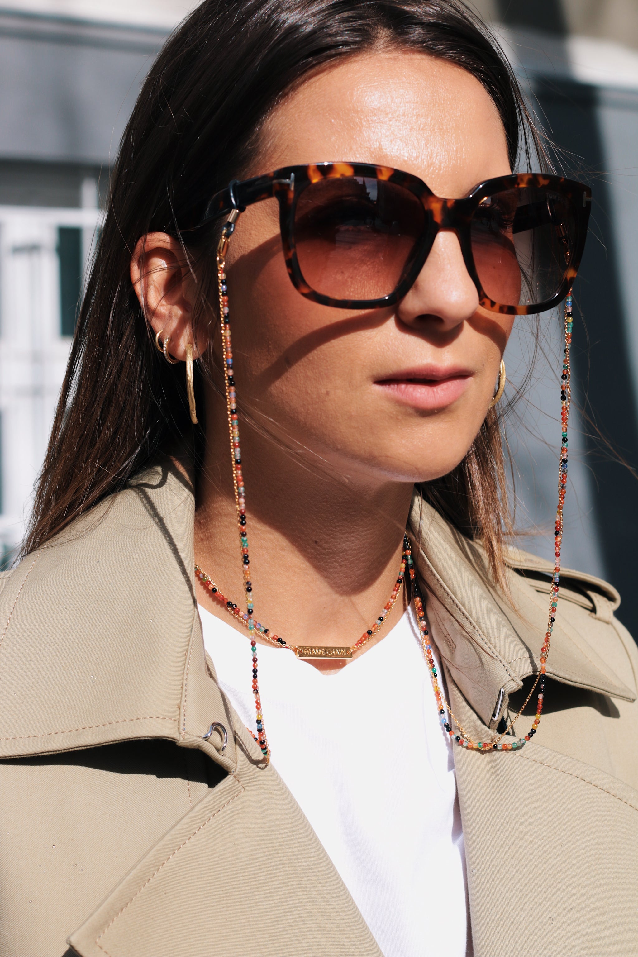 Why glasses chains are more fashionable than you think FRAME CHAIN